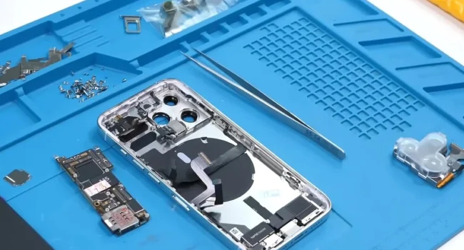 back side of iphone