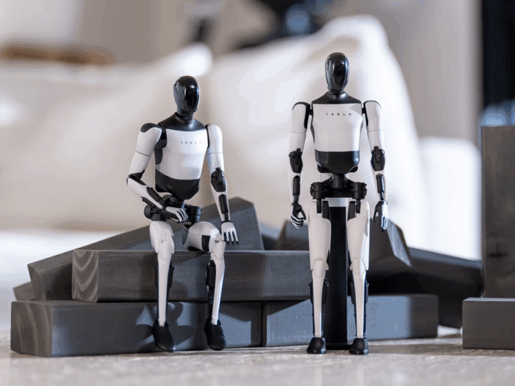 two optimus sit and stand