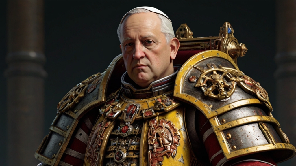 pope warhammer 40000